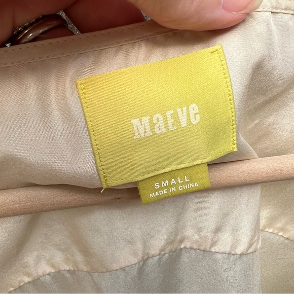 Maeve Silk Anthropology Tank Blouse - Picture 3 of 8